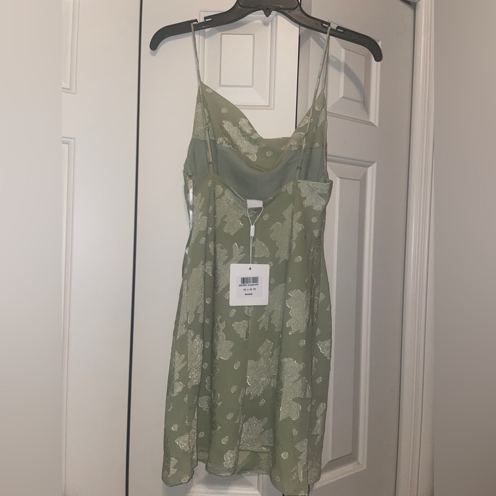 Selfie Leslie cowl neck mini dress